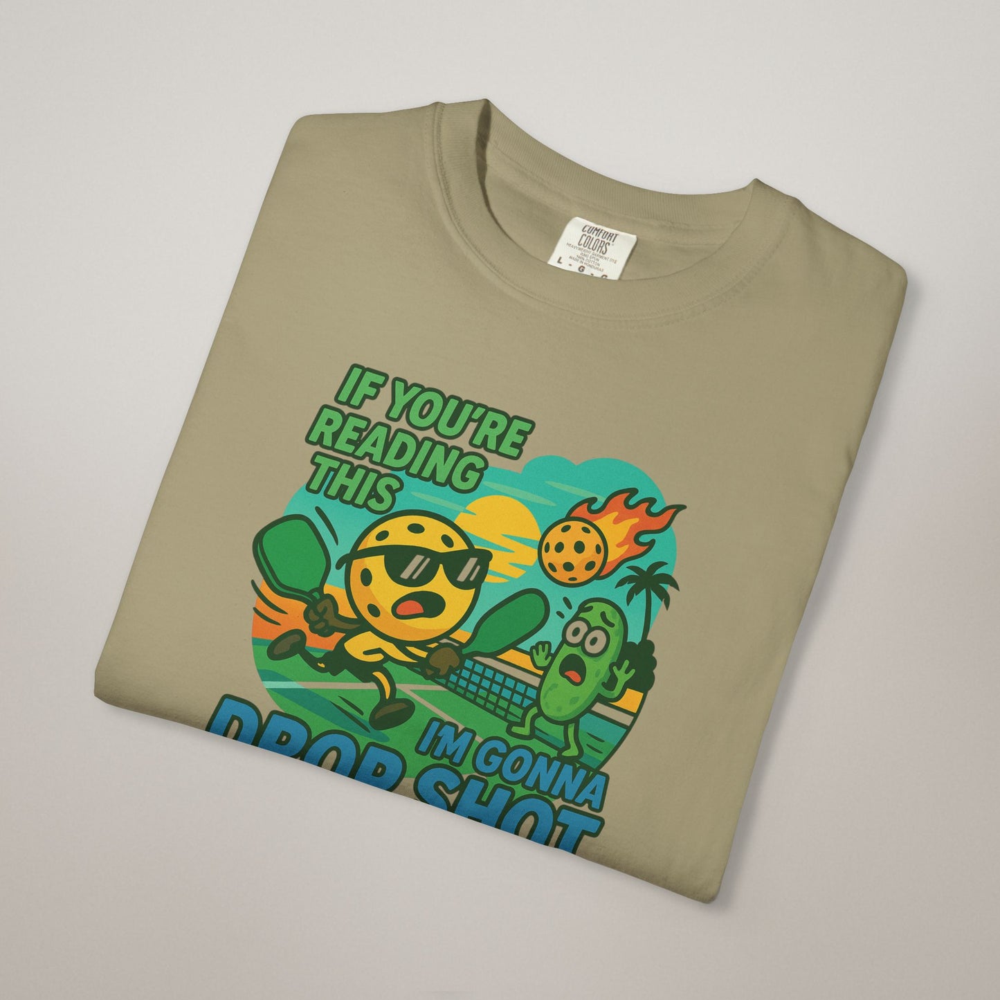 Garment-Dyed Pickleball T-Shirt – Comfort Meets Court-Ready Style