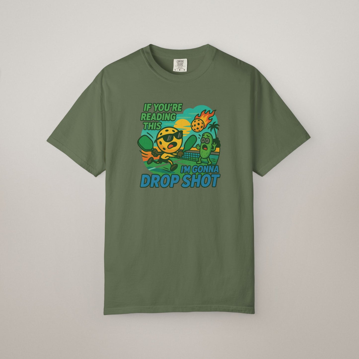 Garment-Dyed Pickleball T-Shirt – Comfort Meets Court-Ready Style