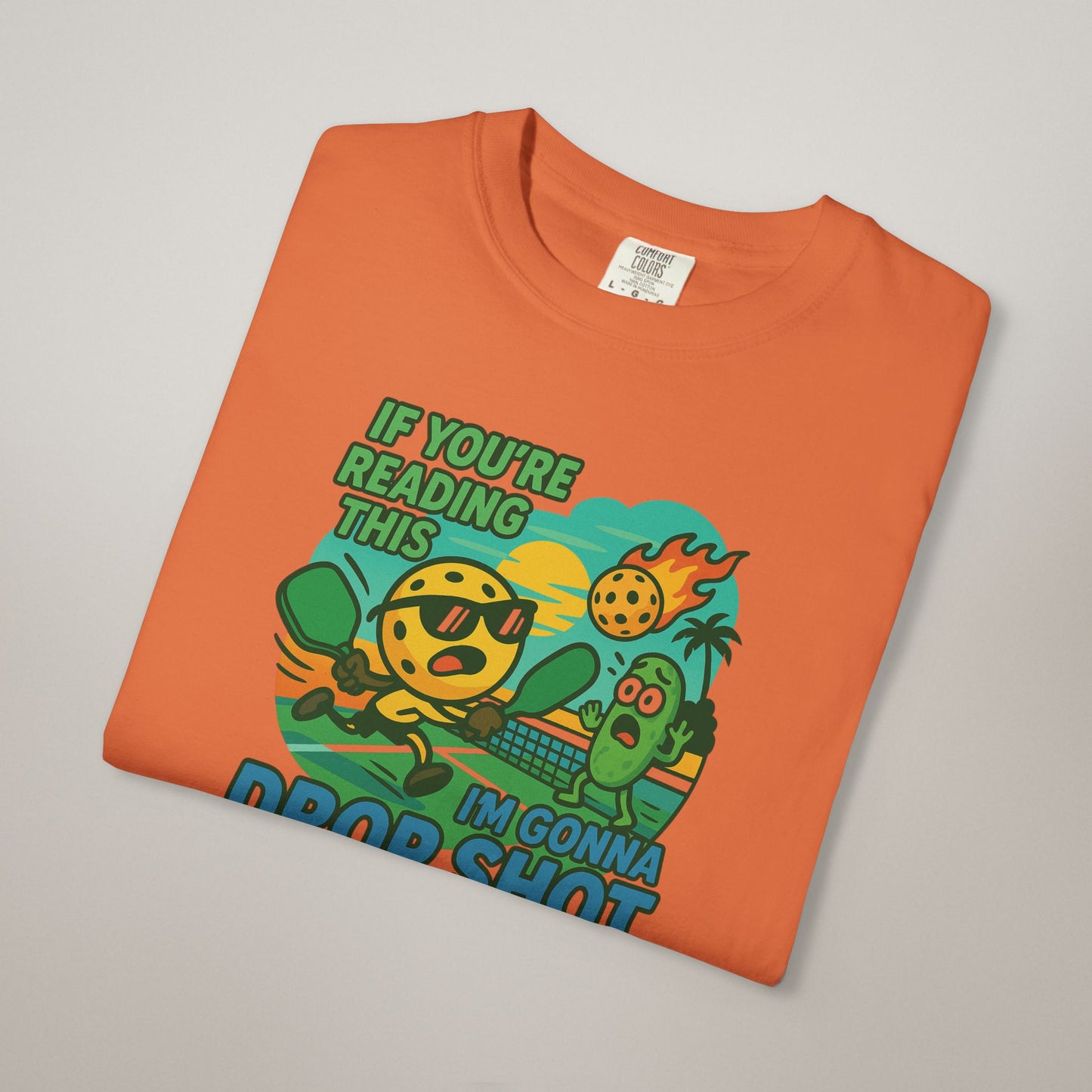 Garment-Dyed Pickleball T-Shirt – Comfort Meets Court-Ready Style