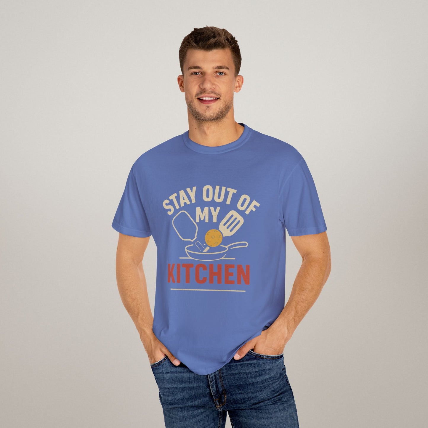 Stay Out of My Kitchen Unisex T-Shirt – Funny Chef Gift & Kitchen Humor Tee