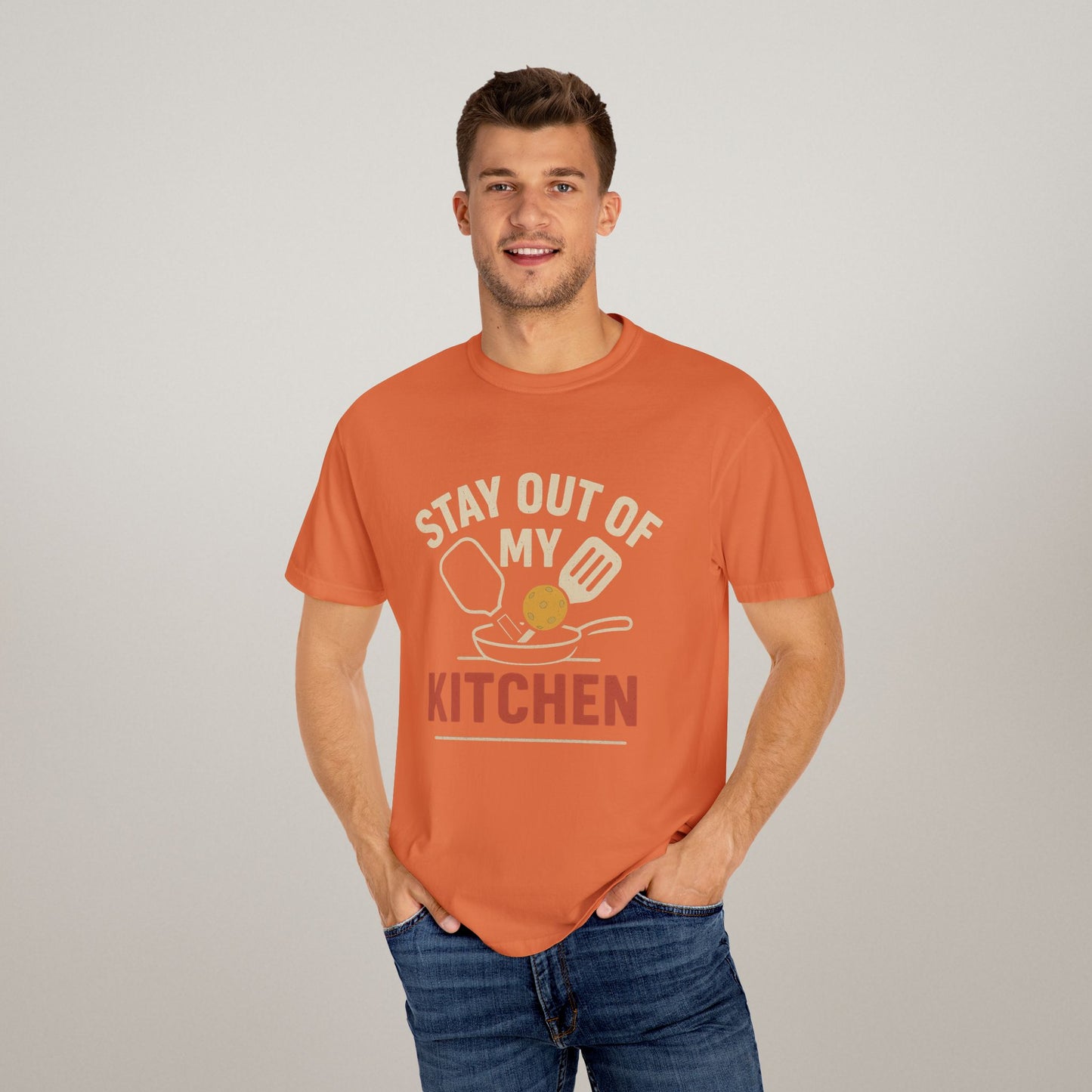 Stay Out of My Kitchen Unisex T-Shirt – Funny Chef Gift & Kitchen Humor Tee