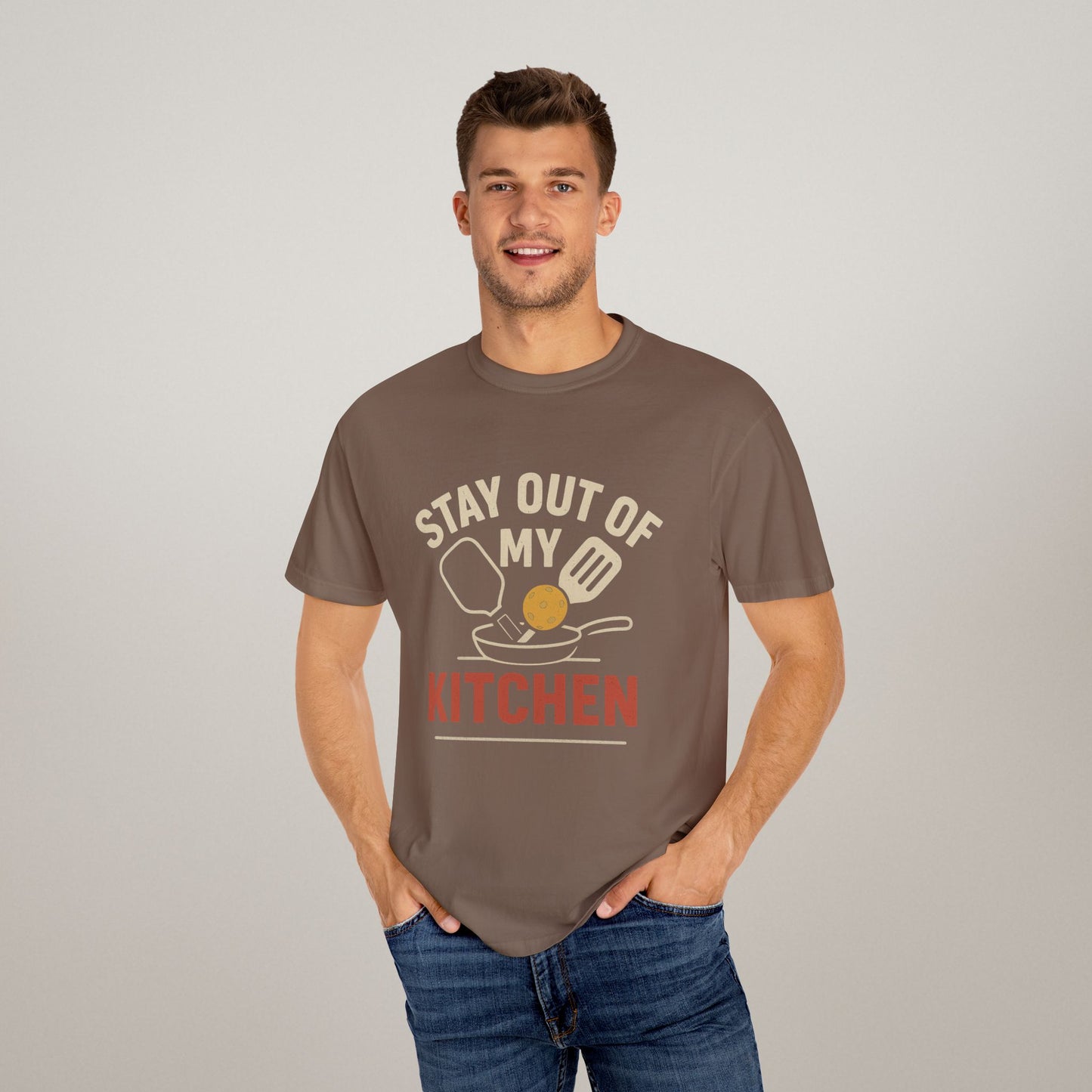 Stay Out of My Kitchen Unisex T-Shirt – Funny Chef Gift & Kitchen Humor Tee