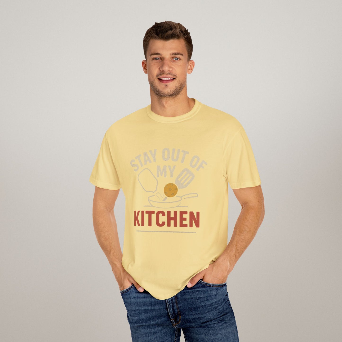 Stay Out of My Kitchen Unisex T-Shirt – Funny Chef Gift & Kitchen Humor Tee