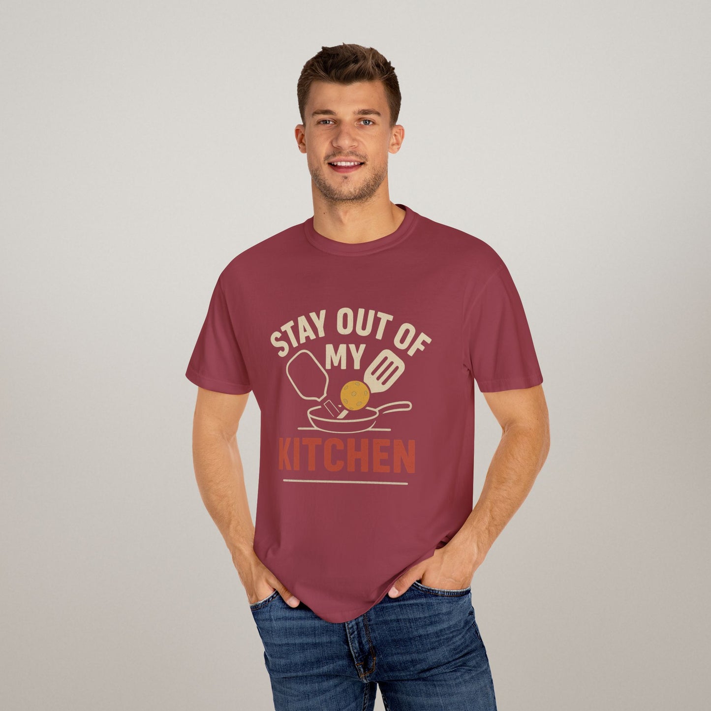 Stay Out of My Kitchen Unisex T-Shirt – Funny Chef Gift & Kitchen Humor Tee