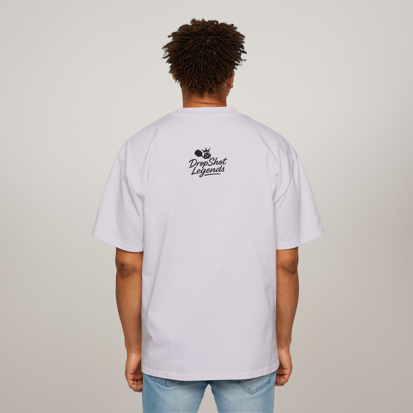 Men’s Oversized Pickleball T-Shirt – Streetwear Comfort, Court-Ready Style, Heavy Cotton Build