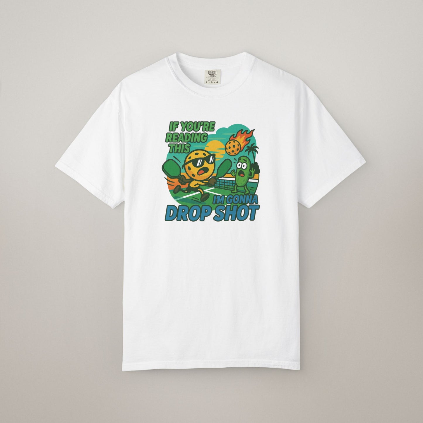 Garment-Dyed Pickleball T-Shirt – Comfort Meets Court-Ready Style