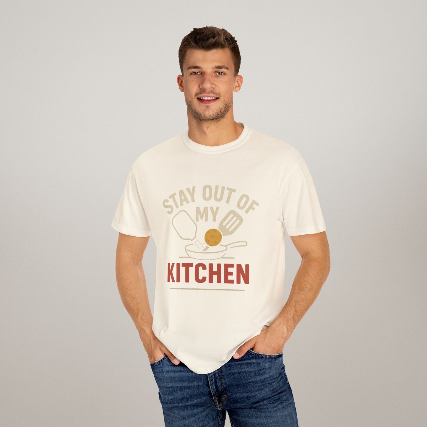 Stay Out of My Kitchen Unisex T-Shirt – Funny Chef Gift & Kitchen Humor Tee