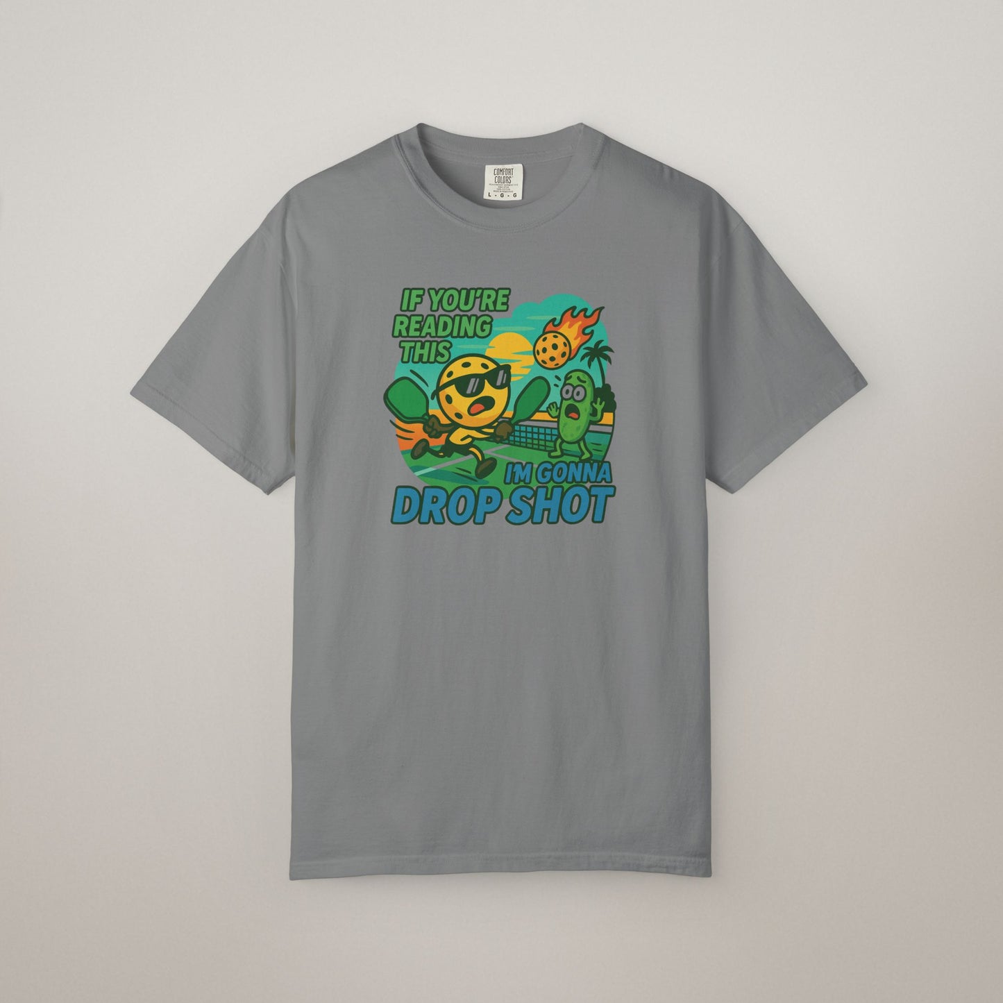 Garment-Dyed Pickleball T-Shirt – Comfort Meets Court-Ready Style