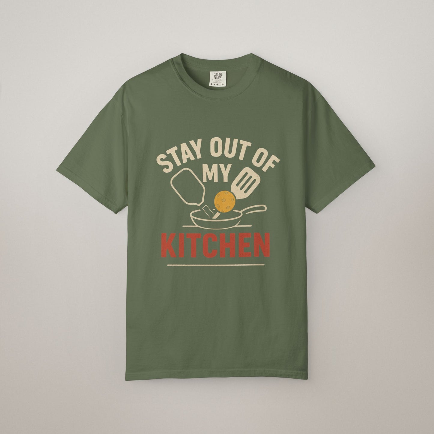 Stay Out of My Kitchen Unisex T-Shirt – Funny Chef Gift & Kitchen Humor Tee
