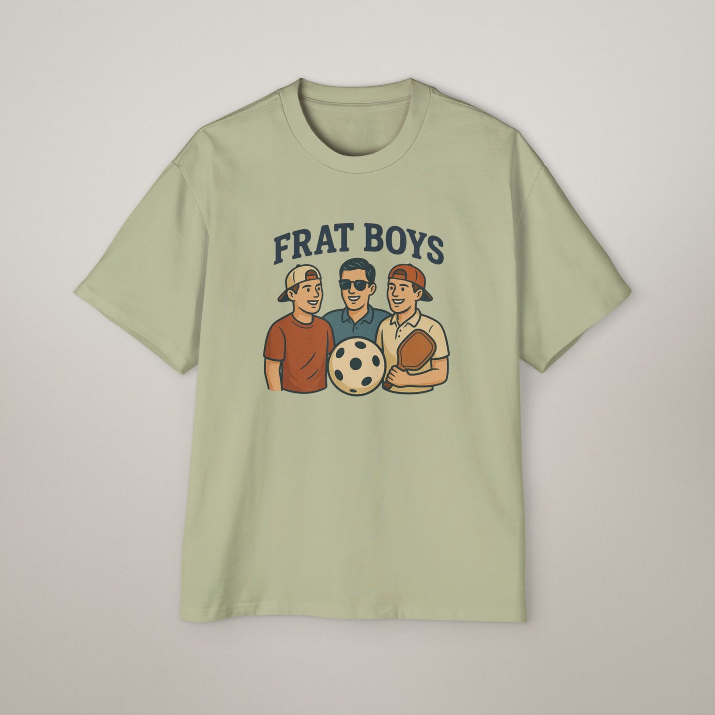 Men’s Oversized Pickleball T-Shirt – Streetwear Comfort, Court-Ready Style, Heavy Cotton Build