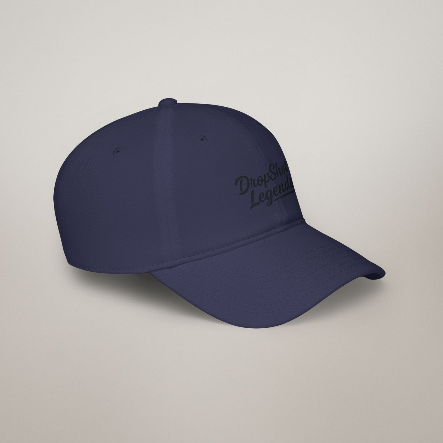 DropShotLegends Custom Casual Cotton Baseball Cap - Breathable Low Profile Everyday Hat for Men/Women
