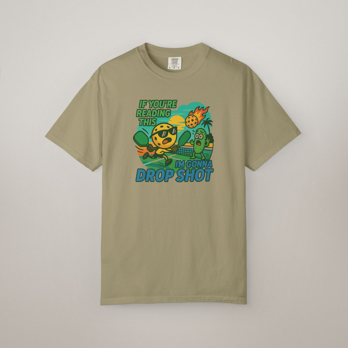 Garment-Dyed Pickleball T-Shirt – Comfort Meets Court-Ready Style