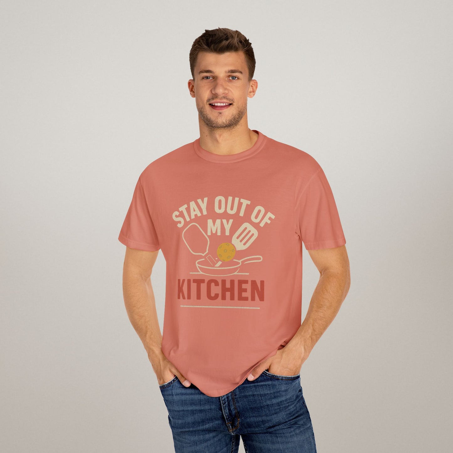 Stay Out of My Kitchen Unisex T-Shirt – Funny Chef Gift & Kitchen Humor Tee