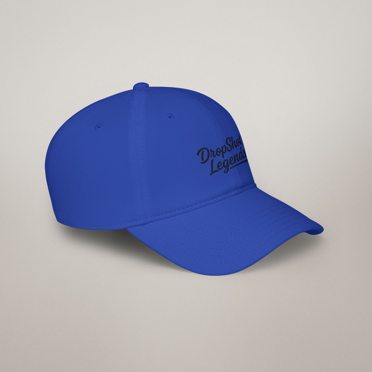 DropShotLegends Custom Casual Cotton Baseball Cap - Breathable Low Profile Everyday Hat for Men/Women