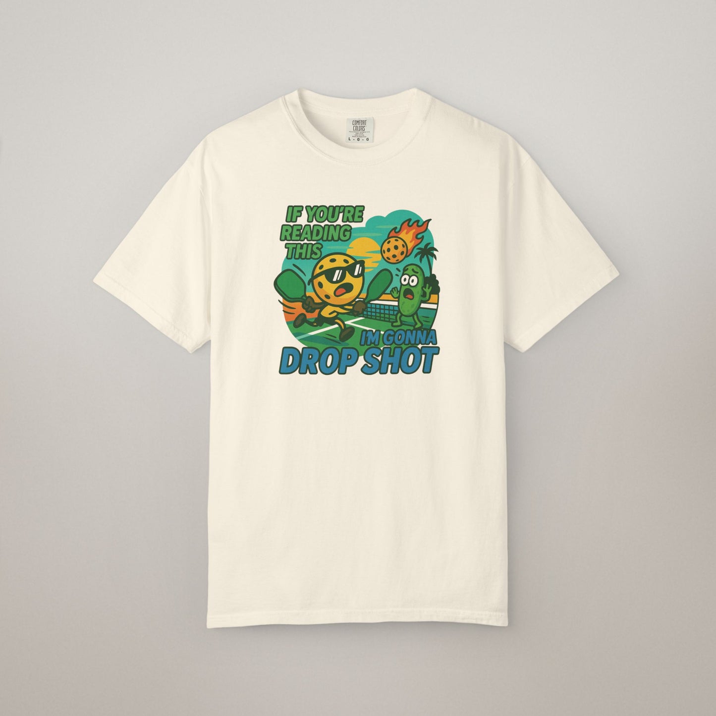 Garment-Dyed Pickleball T-Shirt – Comfort Meets Court-Ready Style