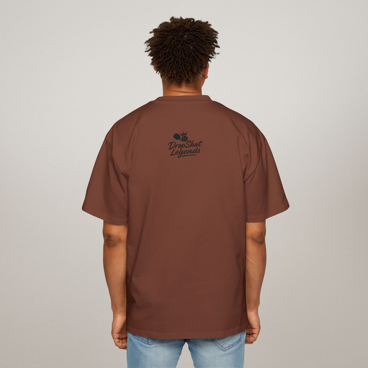 Men’s Oversized Pickleball T-Shirt – Streetwear Comfort, Court-Ready Style, Heavy Cotton Build
