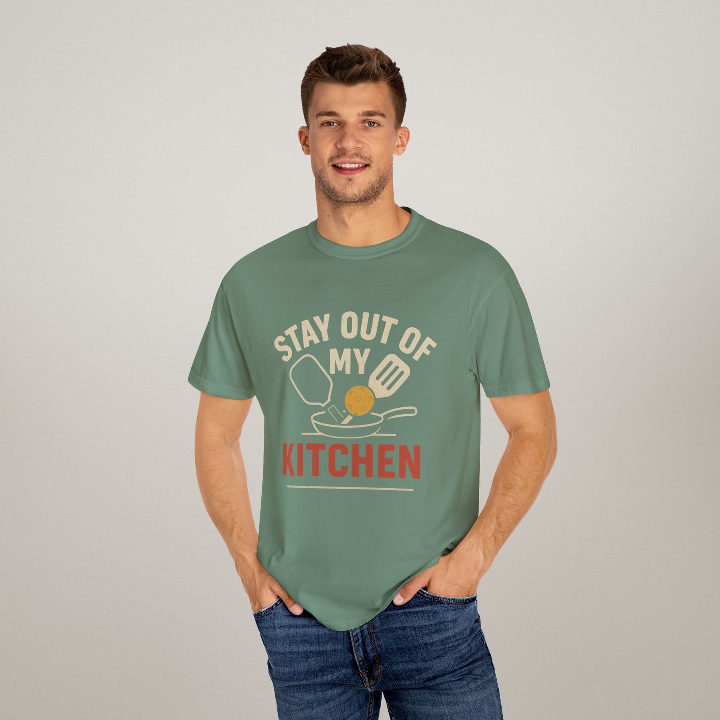 Stay Out of My Kitchen Unisex T-Shirt – Funny Chef Gift & Kitchen Humor Tee