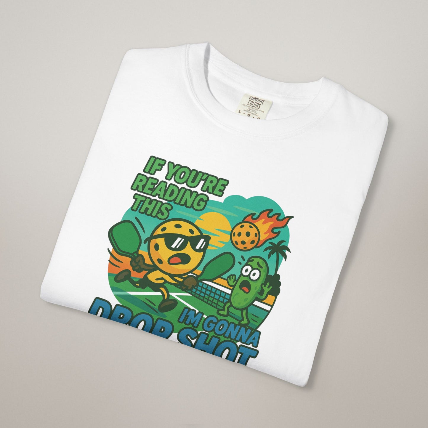 Garment-Dyed Pickleball T-Shirt – Comfort Meets Court-Ready Style