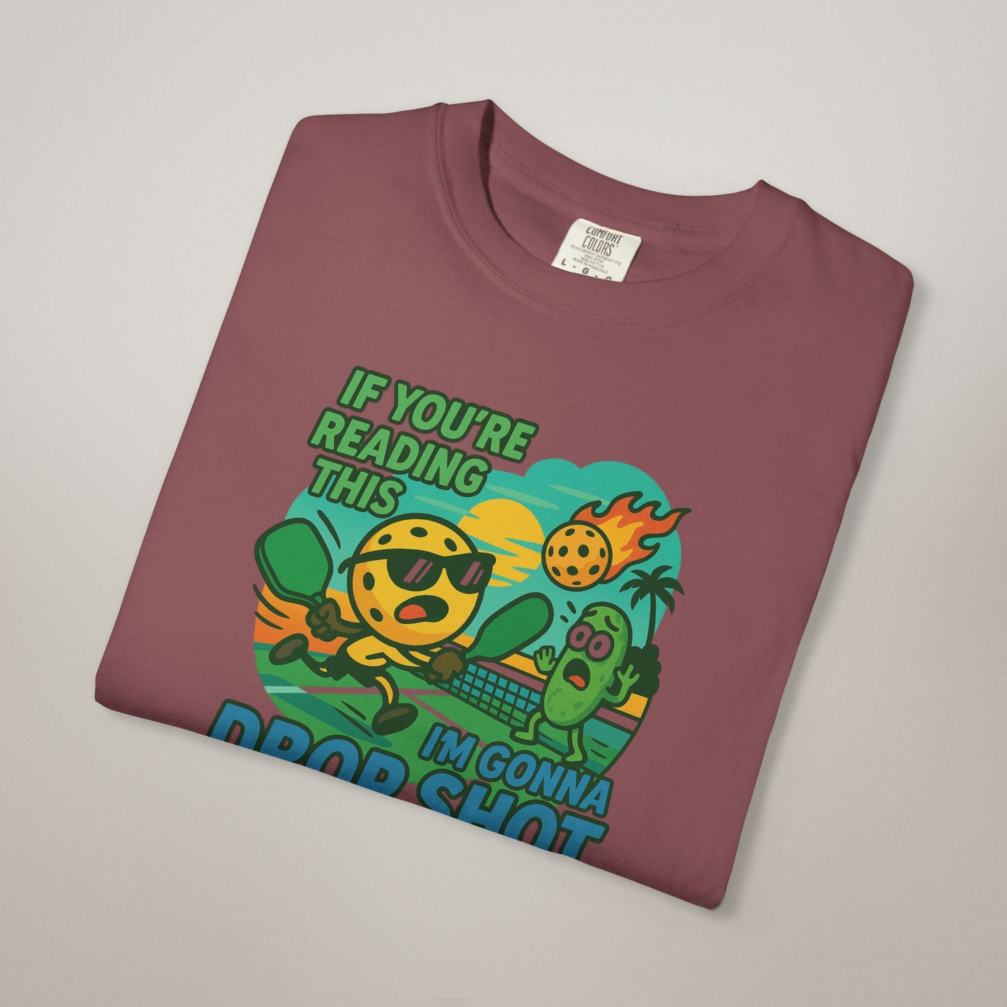 Garment-Dyed Pickleball T-Shirt – Comfort Meets Court-Ready Style