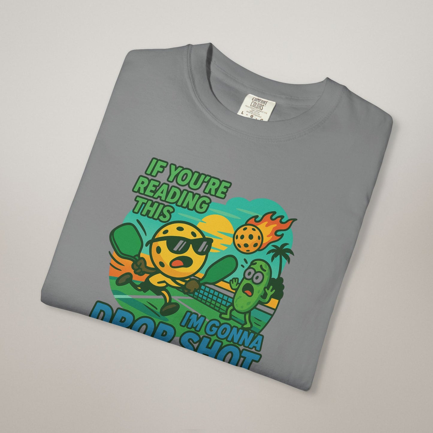 Garment-Dyed Pickleball T-Shirt – Comfort Meets Court-Ready Style