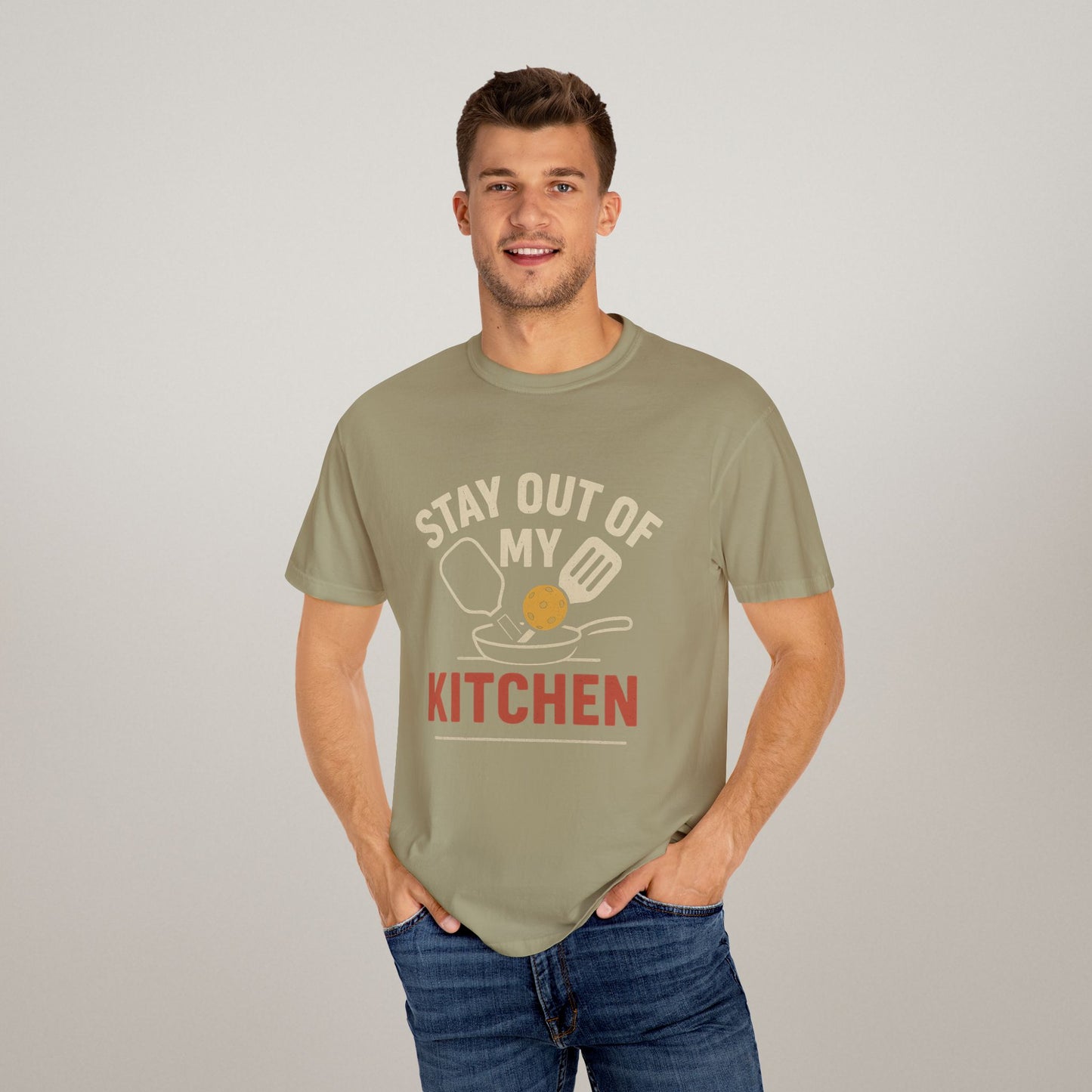 Stay Out of My Kitchen Unisex T-Shirt – Funny Chef Gift & Kitchen Humor Tee