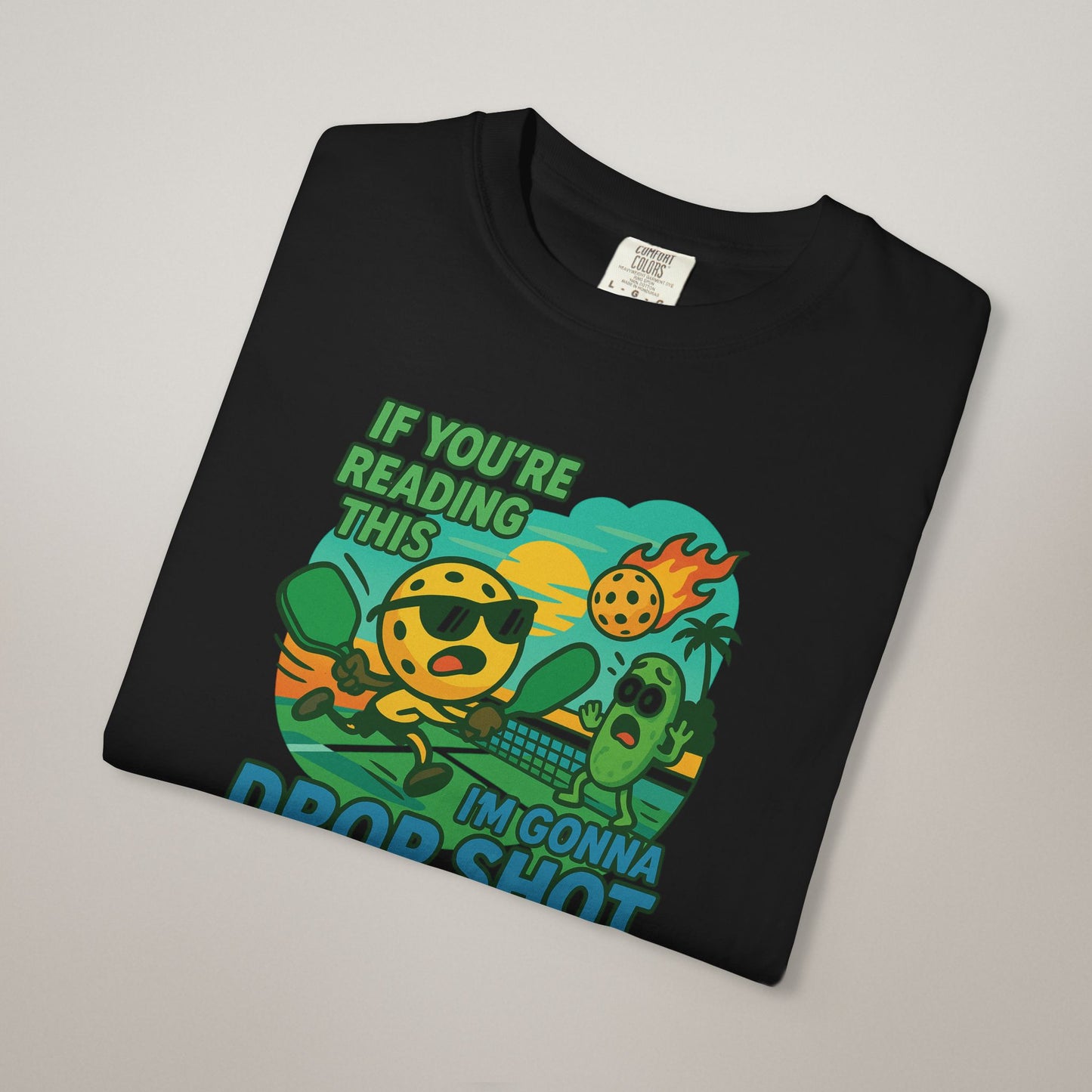 Garment-Dyed Pickleball T-Shirt – Comfort Meets Court-Ready Style