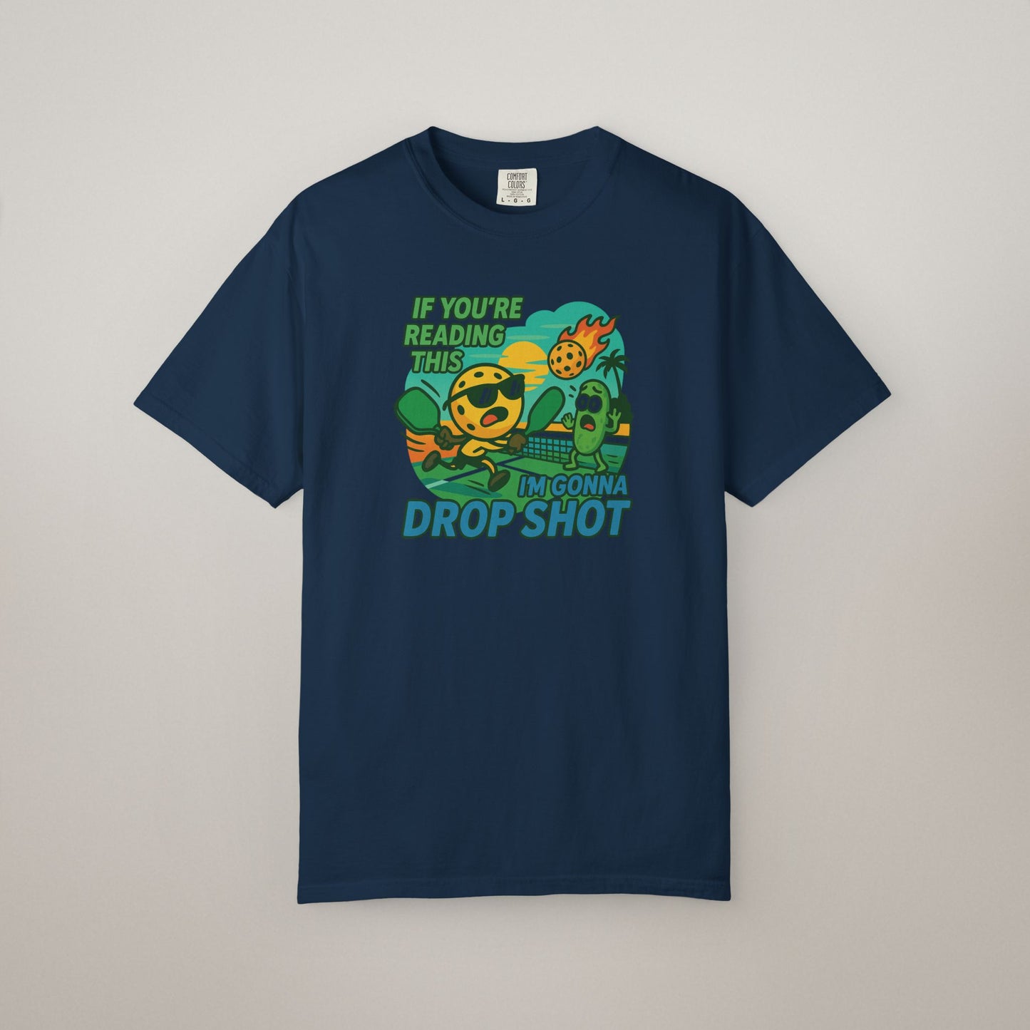 Garment-Dyed Pickleball T-Shirt – Comfort Meets Court-Ready Style