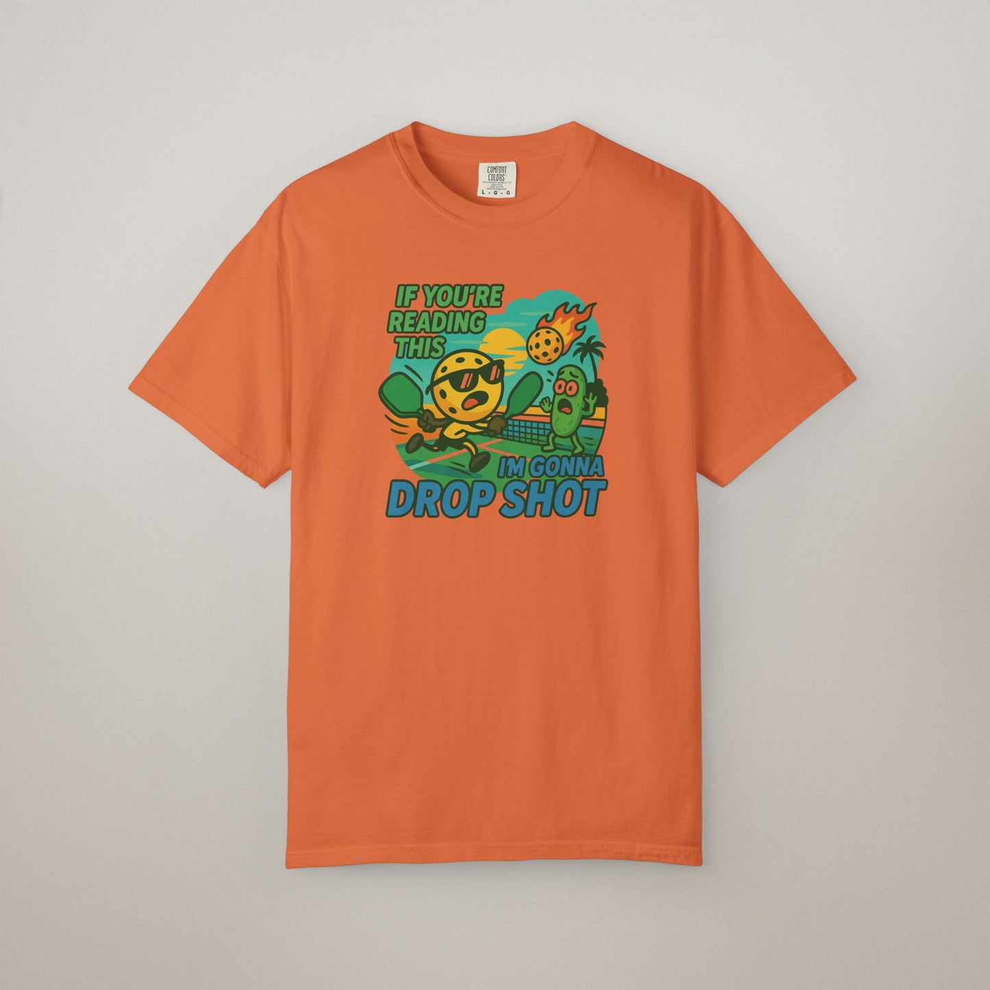 Garment-Dyed Pickleball T-Shirt – Comfort Meets Court-Ready Style