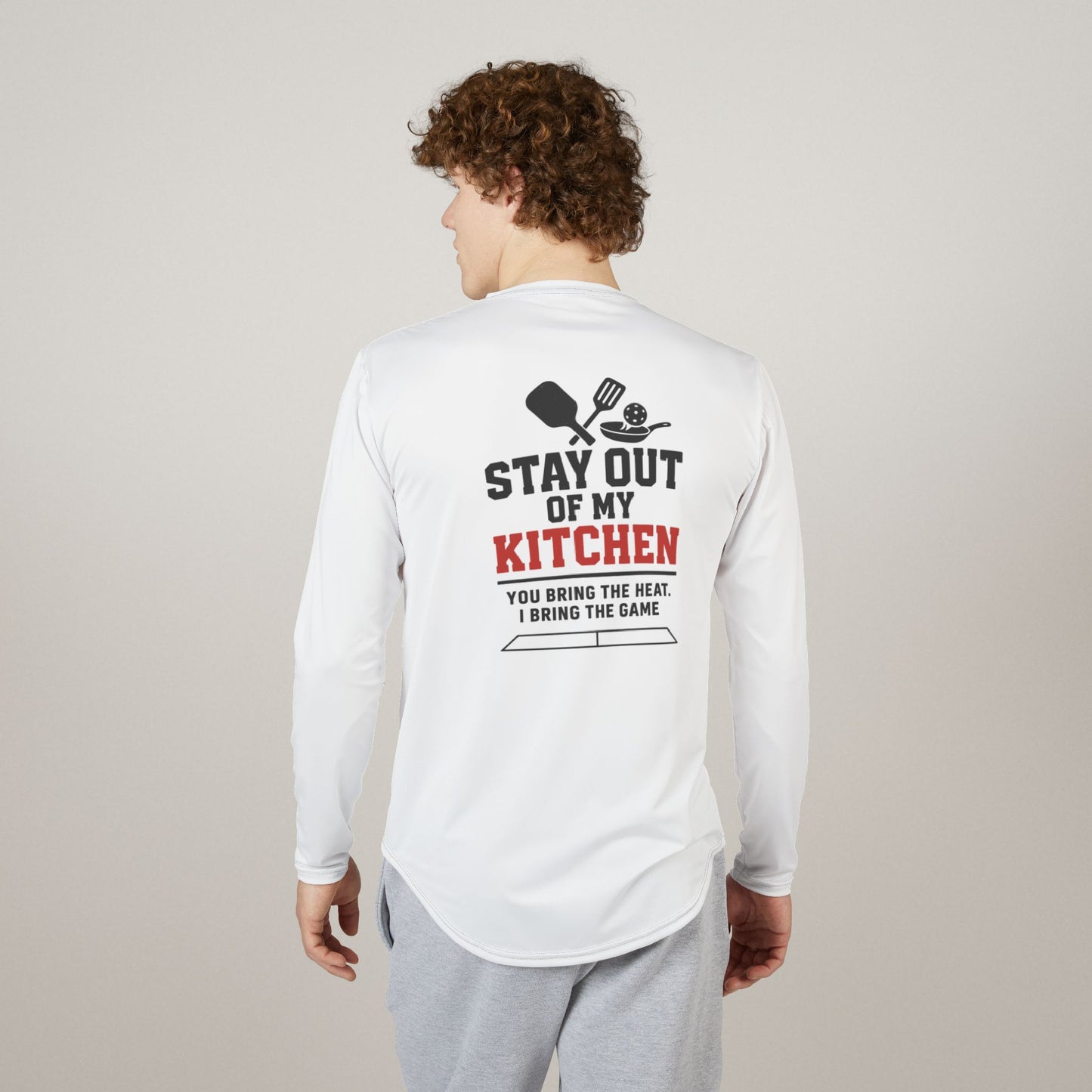 Men’s UV Protection Long Sleeve Shirt – Built for the Outdoors, Made for the Court