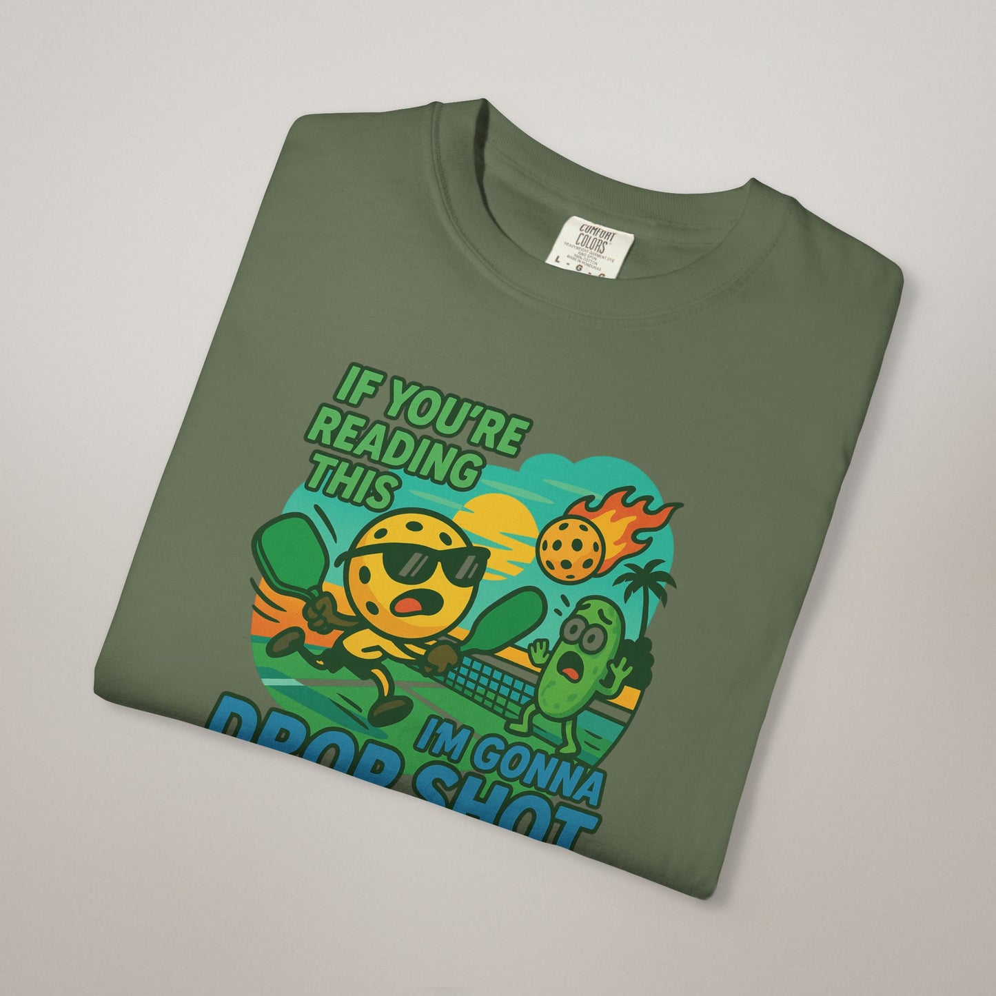 Garment-Dyed Pickleball T-Shirt – Comfort Meets Court-Ready Style
