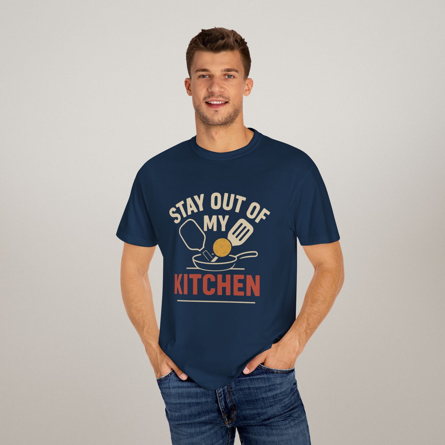 Stay Out of My Kitchen Unisex T-Shirt – Funny Chef Gift & Kitchen Humor Tee
