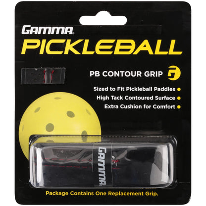 Pickleball Contour Replacement Grip – Cushioned Paddle Grip with Stitched Rib & Perforations for Superior Control & Moisture Absorption | Universal Fit for All Pickleball Paddles