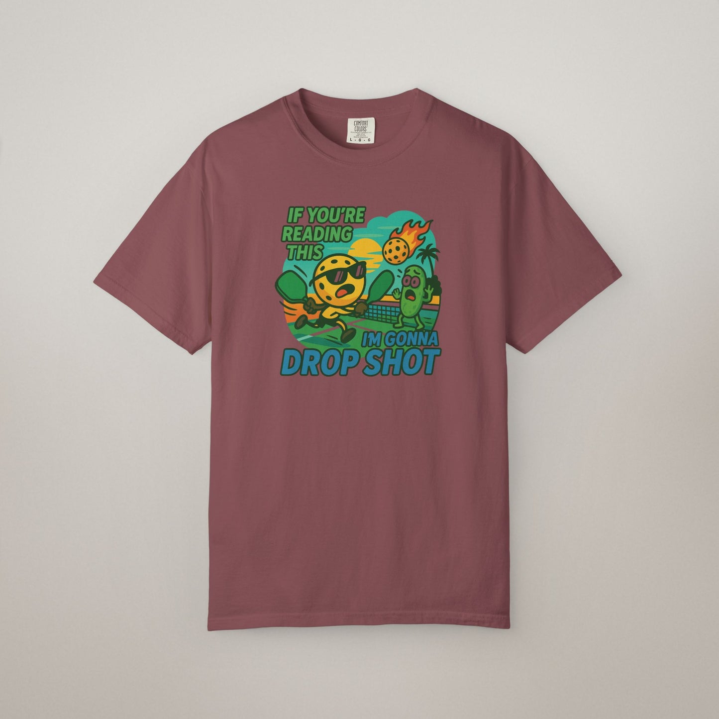 Garment-Dyed Pickleball T-Shirt – Comfort Meets Court-Ready Style