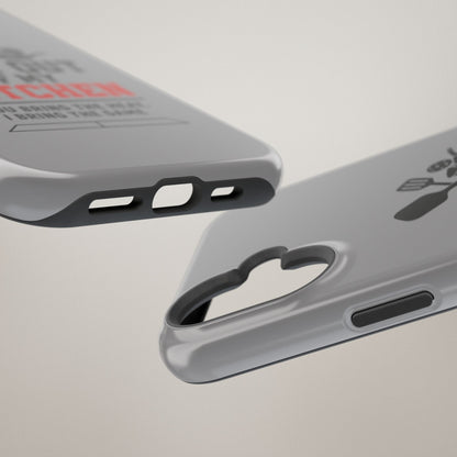 Funny Pickleball Magnetic Tough Phone Case – Durable Protection with Culinary Personality