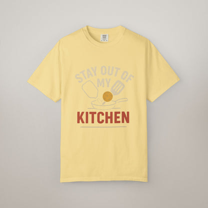 Stay Out of My Kitchen Unisex T-Shirt – Funny Chef Gift & Kitchen Humor Tee