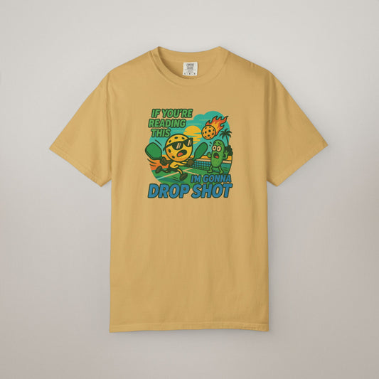 Garment-Dyed Pickleball T-Shirt – Comfort Meets Court-Ready Style