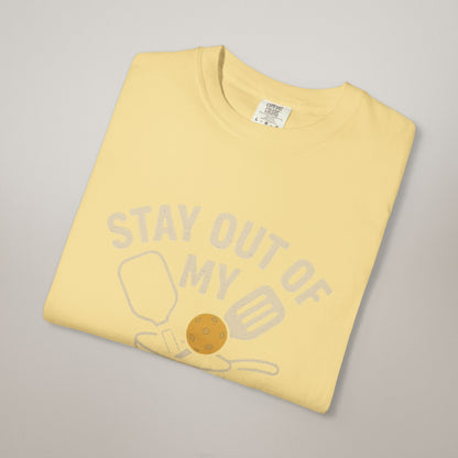 Stay Out of My Kitchen Unisex T-Shirt – Funny Chef Gift & Kitchen Humor Tee
