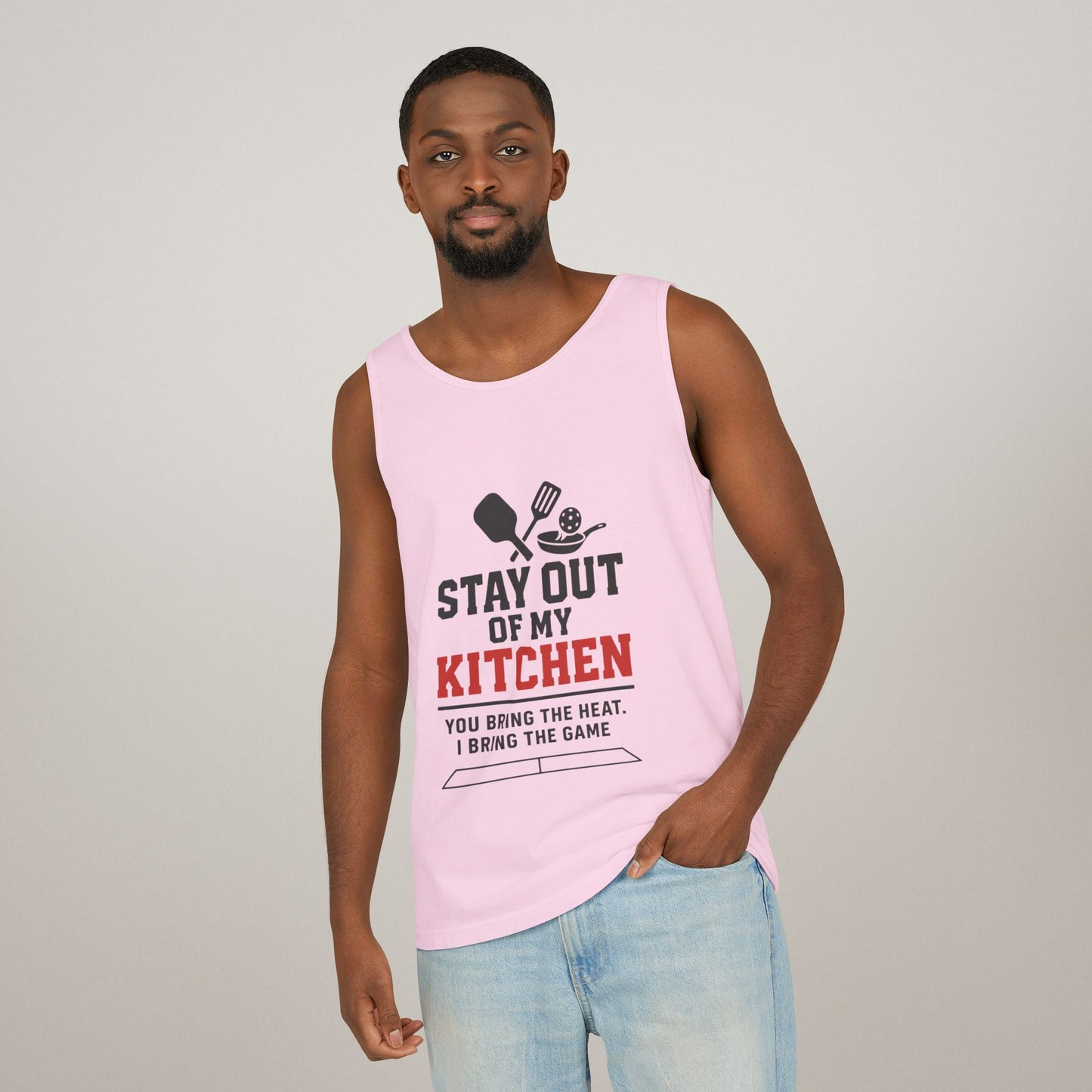 Pickleball Tank Top - 'Stay Out of My Kitchen' Activewear Shirt