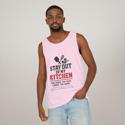Pickleball Tank Top - 'Stay Out of My Kitchen' Activewear Shirt