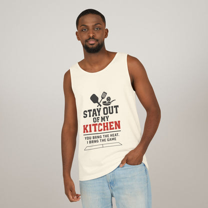 Pickleball Tank Top - 'Stay Out of My Kitchen' Activewear Shirt
