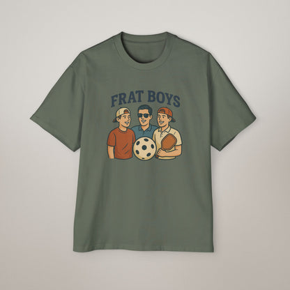 Men’s Oversized Pickleball T-Shirt – Streetwear Comfort, Court-Ready Style, Heavy Cotton Build