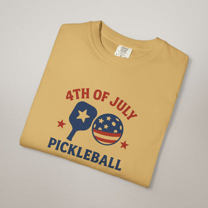 4th of July Pickleball T-Shirt – Patriotic Style Meets Everyday Comfort - Celebrate Independence Day in true pickleball fashion
