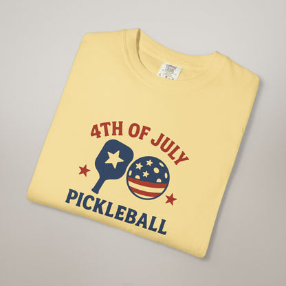 4th of July Pickleball T-Shirt – Patriotic Style Meets Everyday Comfort - Celebrate Independence Day in true pickleball fashion