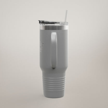 40oz Insulated Travel Mug - Stainless Steel | Hot & Cold Drinks | Leak-Proof Tumbler