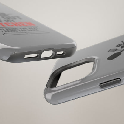 Funny Pickleball Magnetic Tough Phone Case – Durable Protection with Culinary Personality