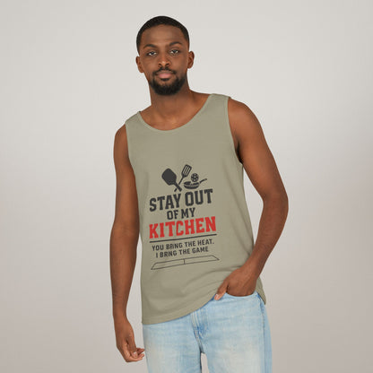 Pickleball Tank Top - 'Stay Out of My Kitchen' Activewear Shirt