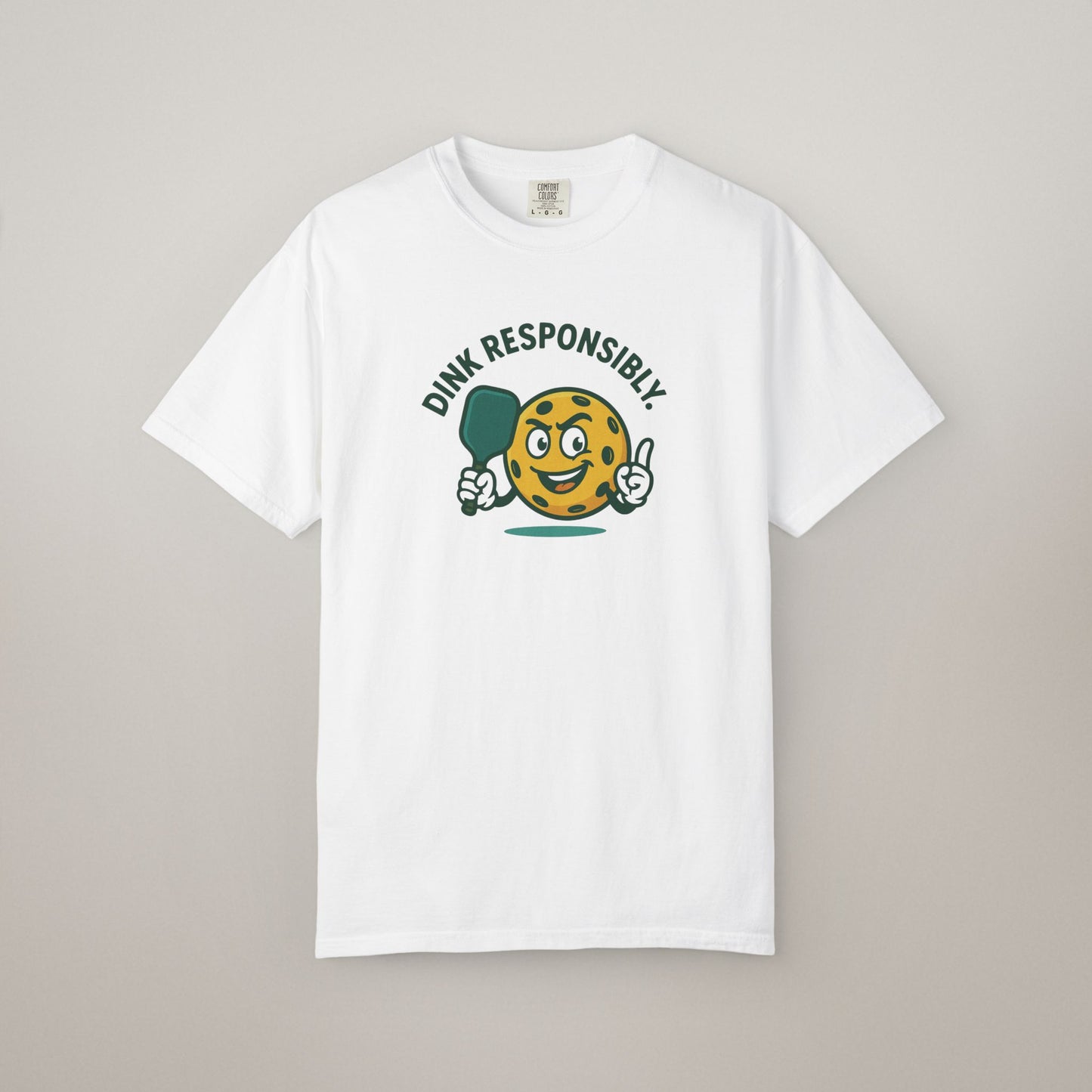 Funny Dink Responsibly T-Shirt, Casual Tee for Pickleball Lovers, Gift for Sports Enthusiasts, Fun Summer Apparel, Unique Team Shirt