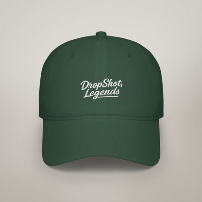 DropShotLegends Custom Casual Cotton Baseball Cap - Breathable Low Profile Everyday Hat for Men/Women