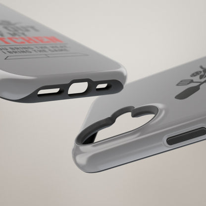Funny Pickleball Magnetic Tough Phone Case – Durable Protection with Culinary Personality