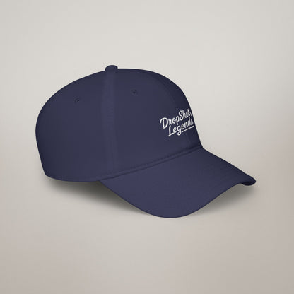 DropShotLegends Custom Casual Cotton Baseball Cap - Breathable Low Profile Everyday Hat for Men/Women